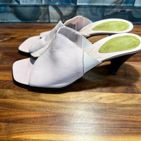 Sesto Meucci Blush Pink Open Toe Heels - Picture 11 of 13